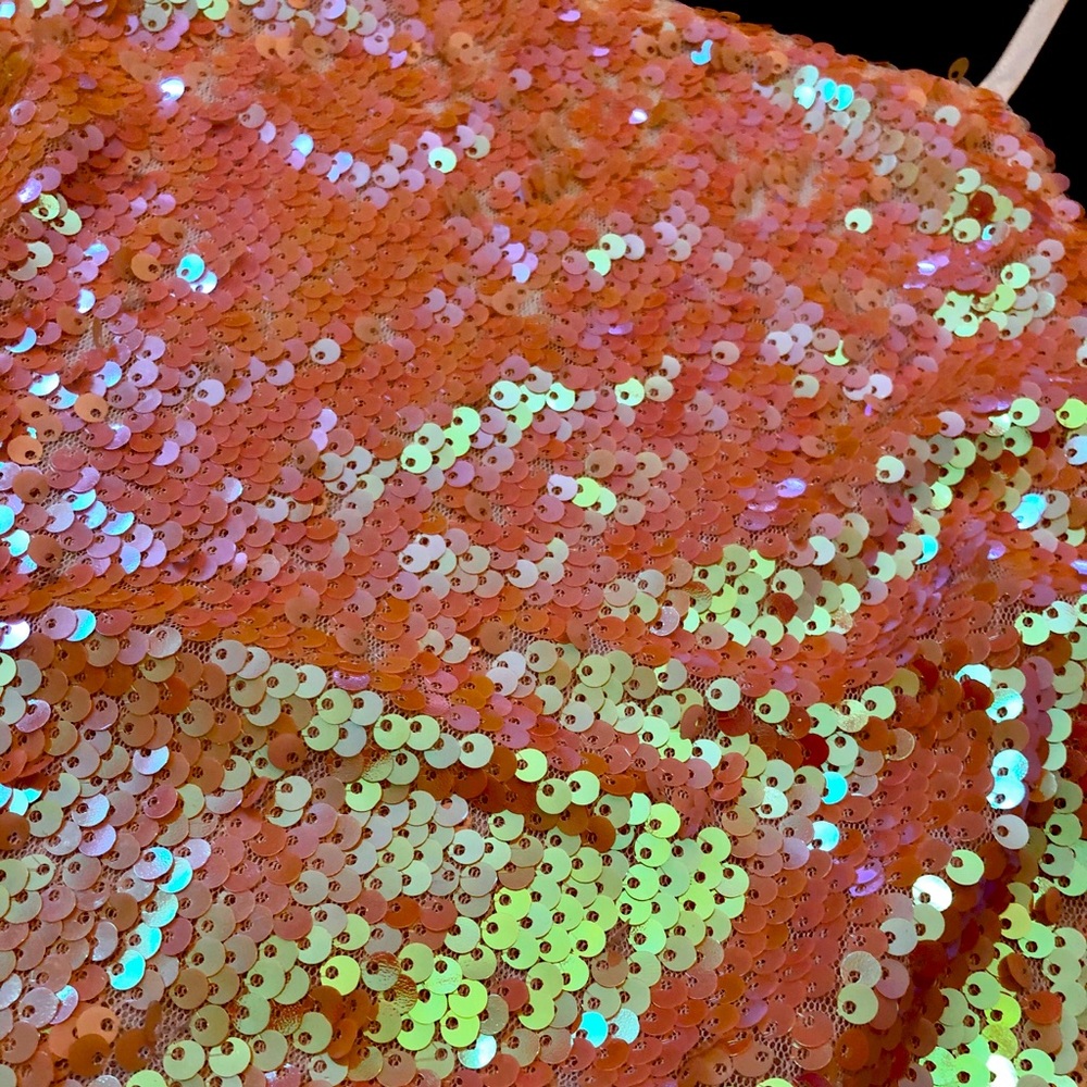 Sequin crop top!